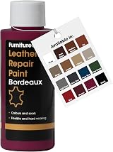 Furniture Clinic Leather Repair Paint & Dye Bordeaux 50ml