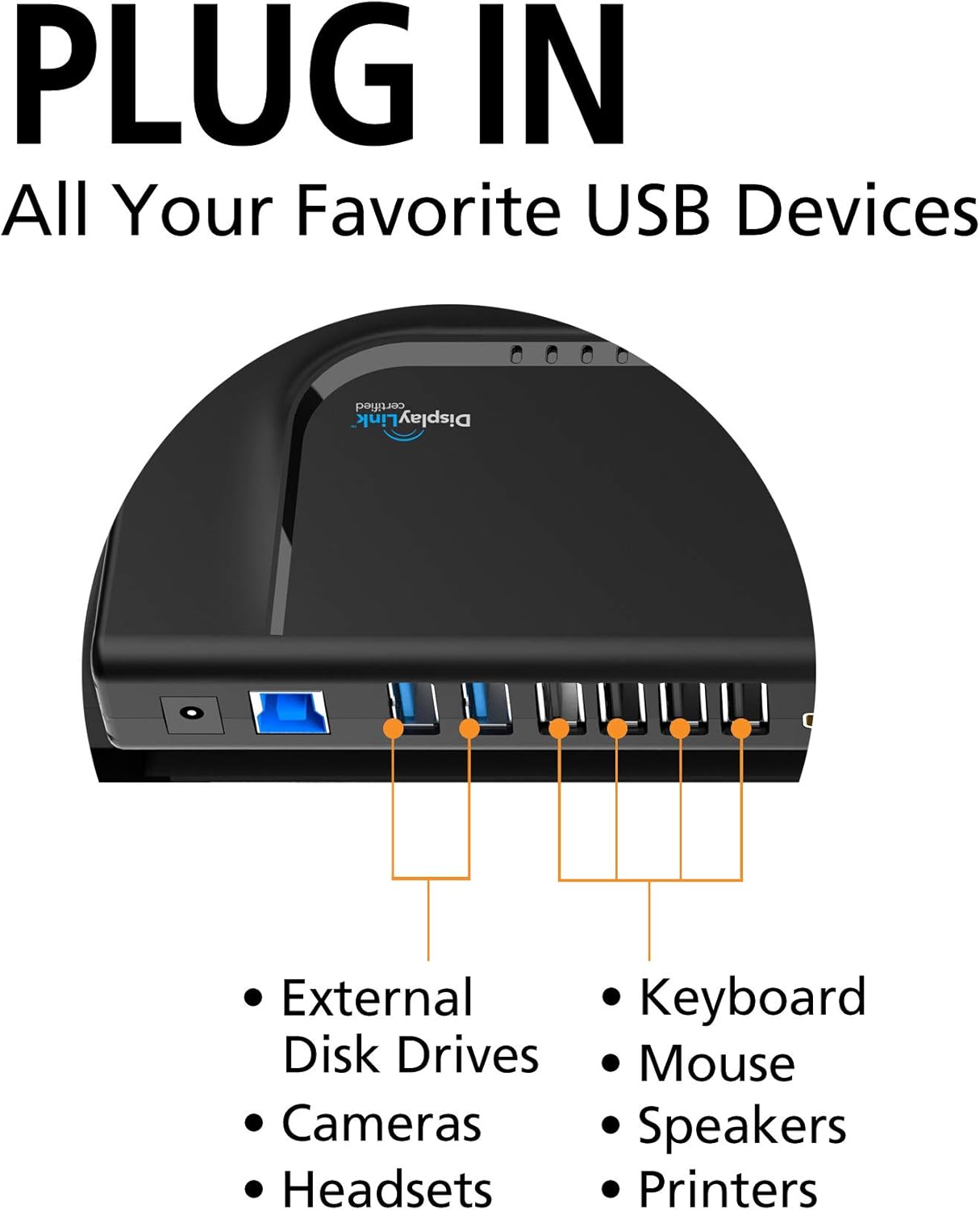 Diamond Multimedia Ultra Dock Dual Video USB 3.0/2.0 Universal Docking Station with Gigabit Ethernet, HDMI and DVI Outputs Audio Input and output for Laptop, Ultrabook, Macbook, Windows 10, 8.1, 8, 7, XP,Mac OS and Android 5.0 and higher. Display Link Certified, DL- 3900 Chip (DS3900V2),Black: Computers & Accessories