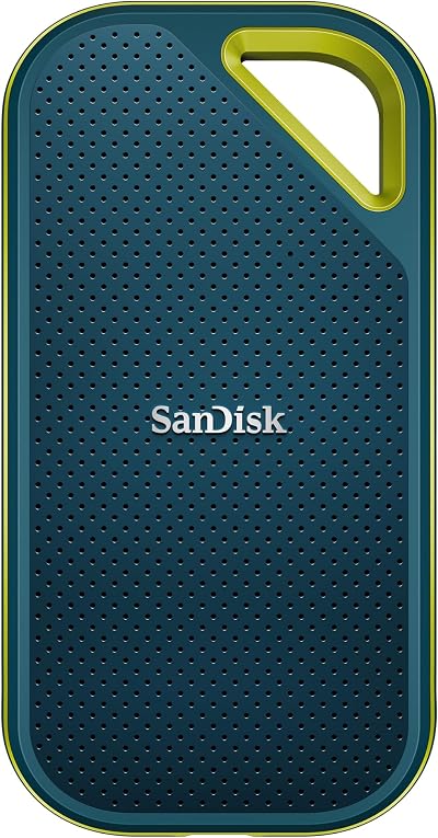 SanDisk Extreme Pro Portable SSD 2TB 2000MB/s IP65 3m Drop AES-256