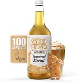 The Skinny Food Co Gingerbread Syrup Zero Calorie 1L Sugar Free