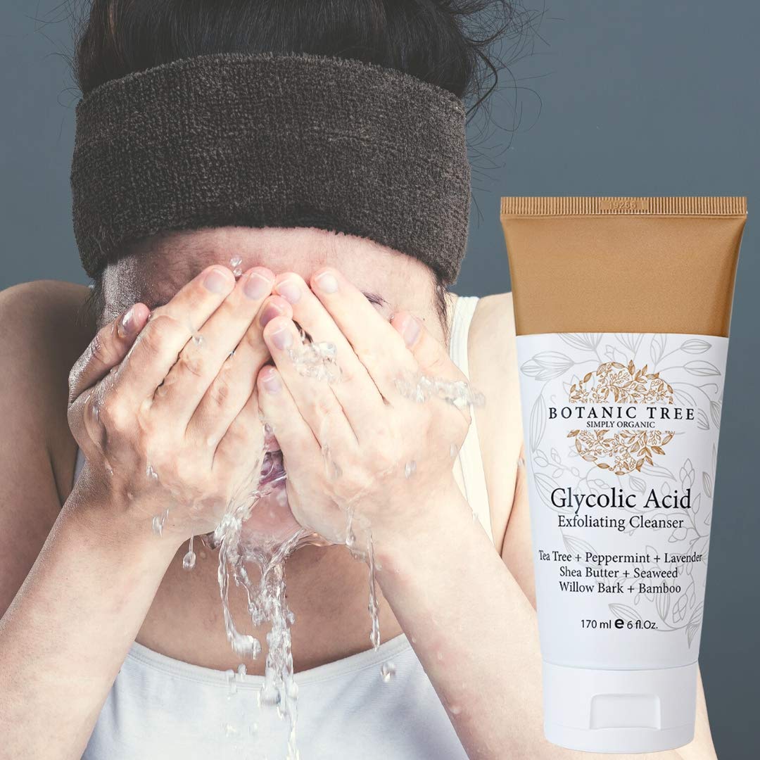 botanic tree glycolic acid face wash target