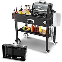 TAKESHI 原始焼きスタンド クッキングスタンド Amazon.com : BBQMall Portable Grill Stand for Ninja Woodfire