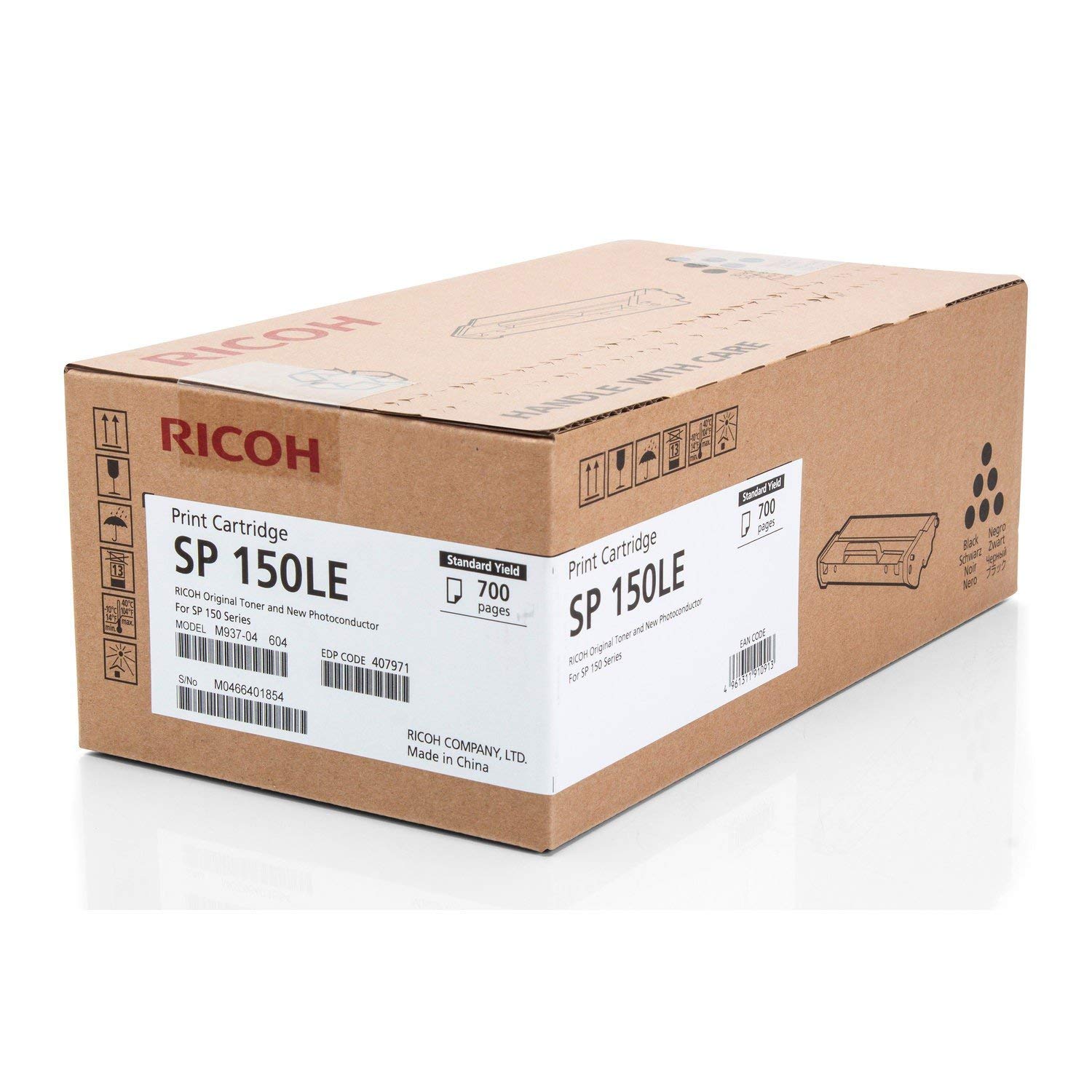 Ricoh Standard Original Laser Toner - Black (Pack of 1)