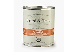 Tried & True Varnish Oil – Quart – All-Purpose All-Natural Finish For Wood, Food Safe, Solvent Free, VOC Free, Non Toxic Wood