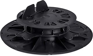 4,0-6,9cm Stelzlager (26 Stück) höhenverstellbar für Terrassendielen aussen aus WPC Holz Kunststoff - Unterkonstruktion Terrasse Alu & Holz - Gartenhaus Komplettset