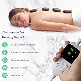 Limershow Basalt Hot Stone Massage Set with Electric Warmer - 10 Pieces view 6