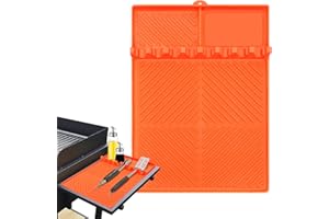 Dcoinc Silicone Mat for Blackstone, Large Grill Mats for Outdoor Grill, Grilling Accessories Silicone Griddle Mat for Kitchen Counter