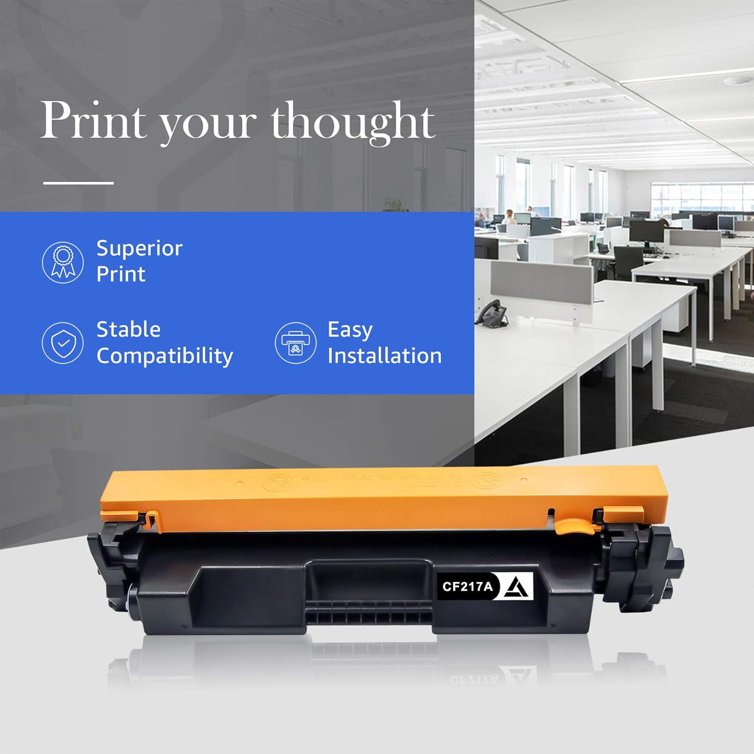 STAROVER 17A Compatible Toner Cartridge Replacement for HP 17A CF217A for HP Laserjet Pro M102w M102a MFP M130nw MFP M130fw MFP M130a MFP M130fn Printer (2 Black) - Image 3