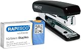 Rapesco Pocket Stapler PSE000AS with 1000 Staples 12 Sheet Capacity