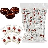 Coffee Bean-Shaped Hard Candies Individually Wrapped Bulk 1lb Bag | Barley &amp; Mint-Flavored Milk Coffee Candy Snacks, Bold Flavor Coffee Pairings Perfect for Parties, Gifting Box &amp; Candy Buffet