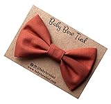 Handmade Pre-Tied Clip on Bow Tie for Baby to Young