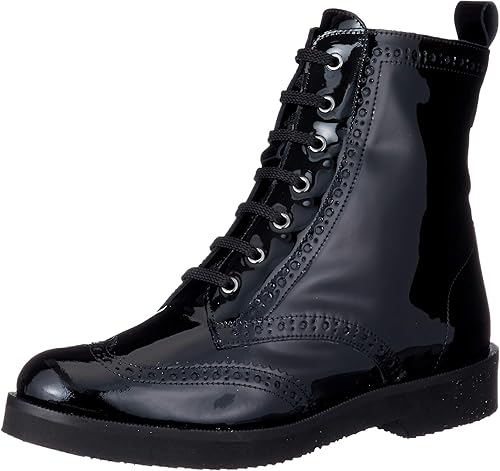 Amazon ファビオルスコーニ ウイングチップサイドジップブーツ 4310 レディース エナメルブラック 23 0 23 5 Cm ブーツ ブーティ