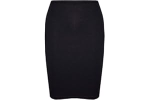 Gum & Berries Girls Plain Pencil Skirt for School Uniform Fashion Dance Dress Skirts Kids New Age 5-13 Years