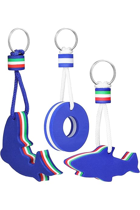 Floating Key Chain For Boating Pieces Pills-Shape Float Key