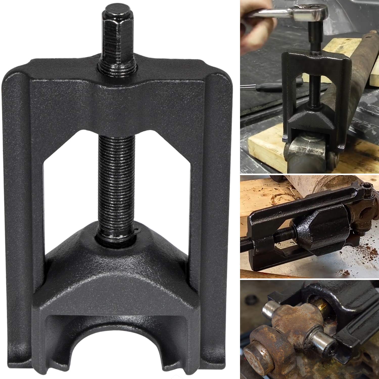 Photo 1 of E-cowlboy 10105 U Joint Pullers Automotive (Class 1-3) Universal Joint Extractor U-Joint Removal Press Tool for Trucks Cars Vehicles Equipment with Bearing Cups 1” to 1.25” O.D.