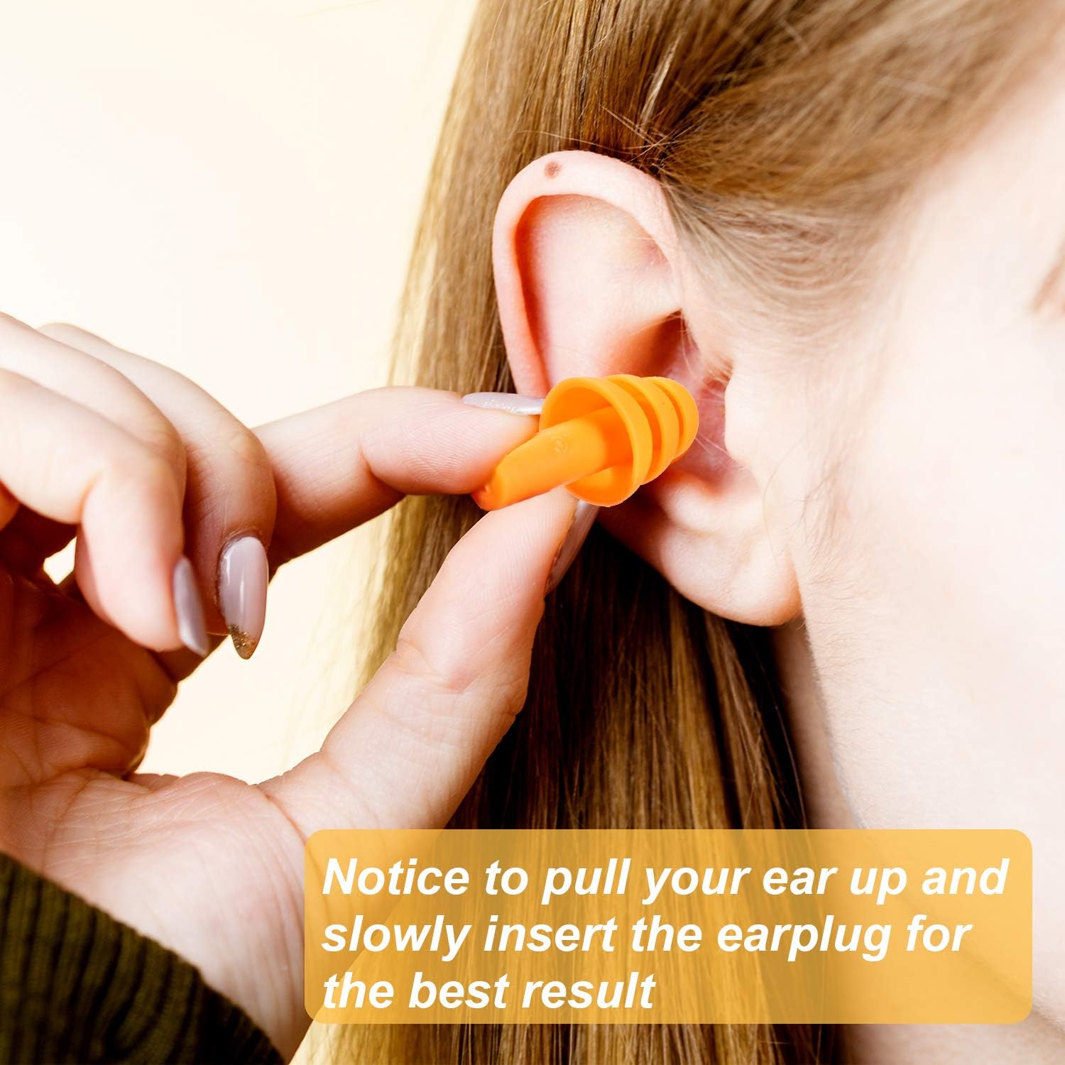 24 works Ear Plugs Silicone Soft Ear Plugs Waterproof Reusable Earplugs Noise Reduction Earplugs for Adults Kids Sleeping Snoring Swimming Travel Concerts - Image 5