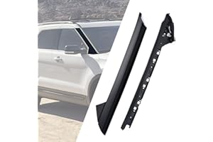 Windshield A-Pillar Molding Trim Kit Right Passenger Side Compatible with 2011-2019 Ford Explorer Replaces: 926-451, BB5Z-780