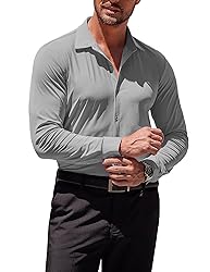 COOFANDY Men's Long Sleeve Shirts Business Casual