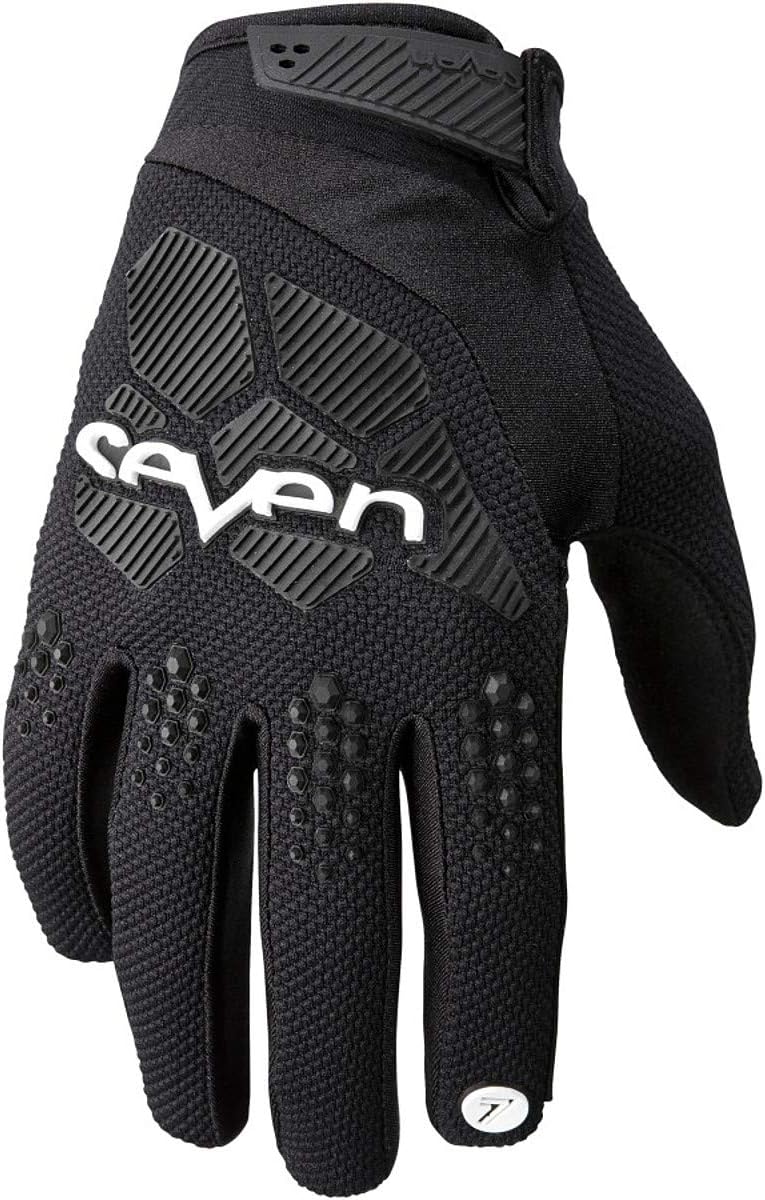 Seven MX Black 2017 Rival MX Gloves