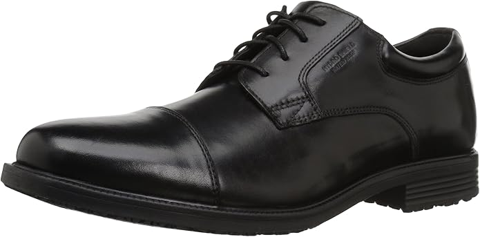 rockport essential details waterproof cap toe