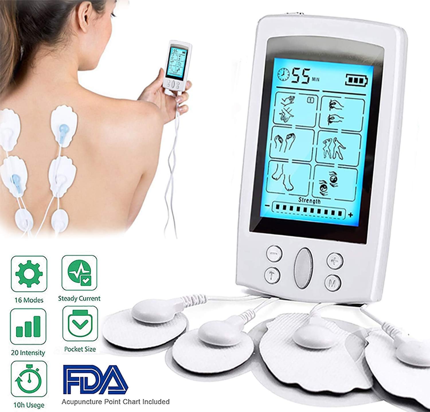 EMS Elektrostimulator für Muskeln, EMS Trainingsgerät, EMS EMS Elektrostimulator für Muskeln, EMS Trainingsgerät, EMS