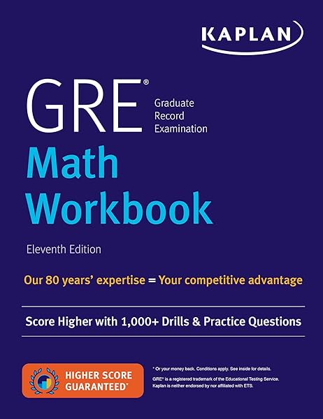 Gre Math Workbook Score Higher With 1 000 Drills Practice Questions Kaplan Test Prep Kaplan Test Prep 9781506235271 Amazon Com Books