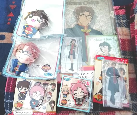 Amazon セガ ラッキーくじ 名探偵コナン 沖矢昴 世良真純 3等4等c賞d賞e賞 7点セット アニメ 萌えグッズ 通販