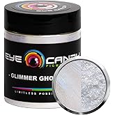 Eye Candy Premium Mica Powder Pigment “Glimmer Ghost Blue” (25g) Multipurpose DIY Arts and Crafts Additive | Woodworking, Bath Bombs, Resin, Paint, Epoxy, Soap, Nail Polish (Glimmer Ghost Blue, 25G)