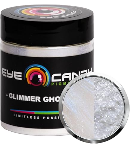 Eye Candy Blue Mica Powder - Iceburg Blue Pigment For Epoxy, Resin, Soap Making (50gr) - DIY Crafts Colorant