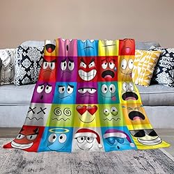 Cartoon Blanket, Super Soft Large Fluffy Enlarged