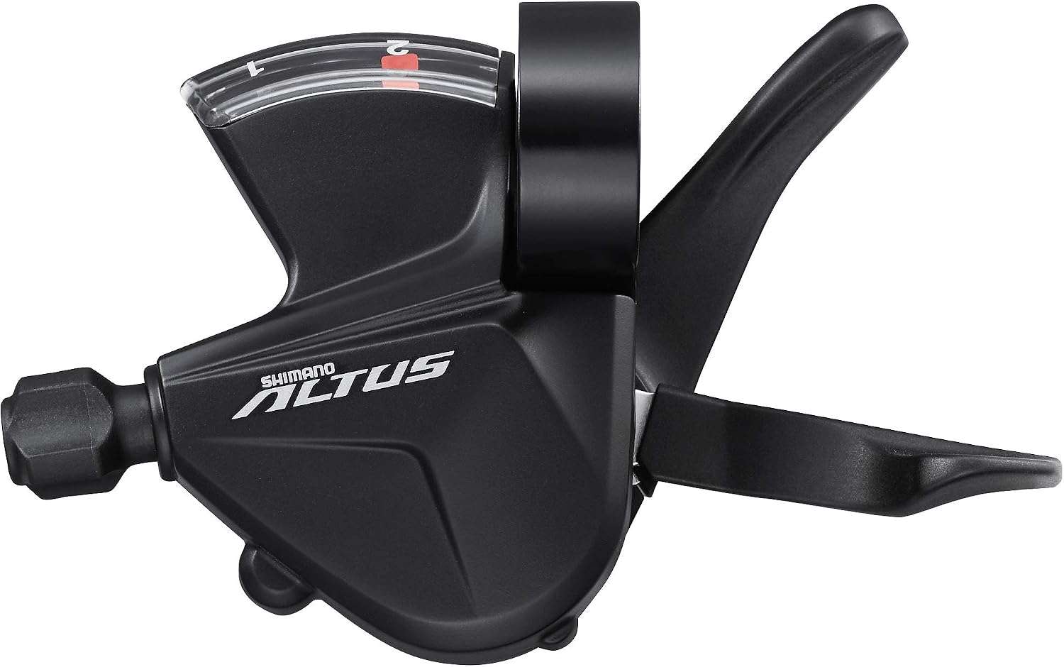 Shimano Altus SL-M2010-2L Altus Shift Lever, Band on, 2-Speed, Left Hand, Multicoloured(Multicolor), SLM20102LB