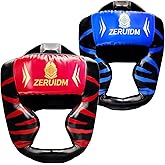 2 Pack Boxing Headgear for Adult Men Kids, Thickened Training Sparring Head Guard for MMA Kickboxing Muay Thai Equipment