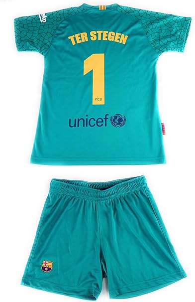 Rogers Equipación 17-18 FC Barcelona niño TER STEGEN ...