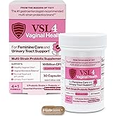 VSL4® Vaginal Health Daily Probiotic Supplement for Women's Health & Urinary Tract Support* – 10B CFU – 4-in-1 Formula with Probiotics, Prebiotic, Cranberry Extract & B+D Vitamins, 30 Capsules