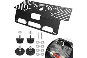 Metal Drill-Free Light Bar Cab Mount with Magnetic Base Fits 2015+ F-150, 2017+ F-250-F-550, for Magnetic Light Bar and Magne