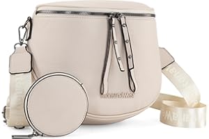 Montana West Crossbody Bags Bum Bag for Women Girls Large Fanny Packs Sling Bag with Adjustable Strap and Coin Purse