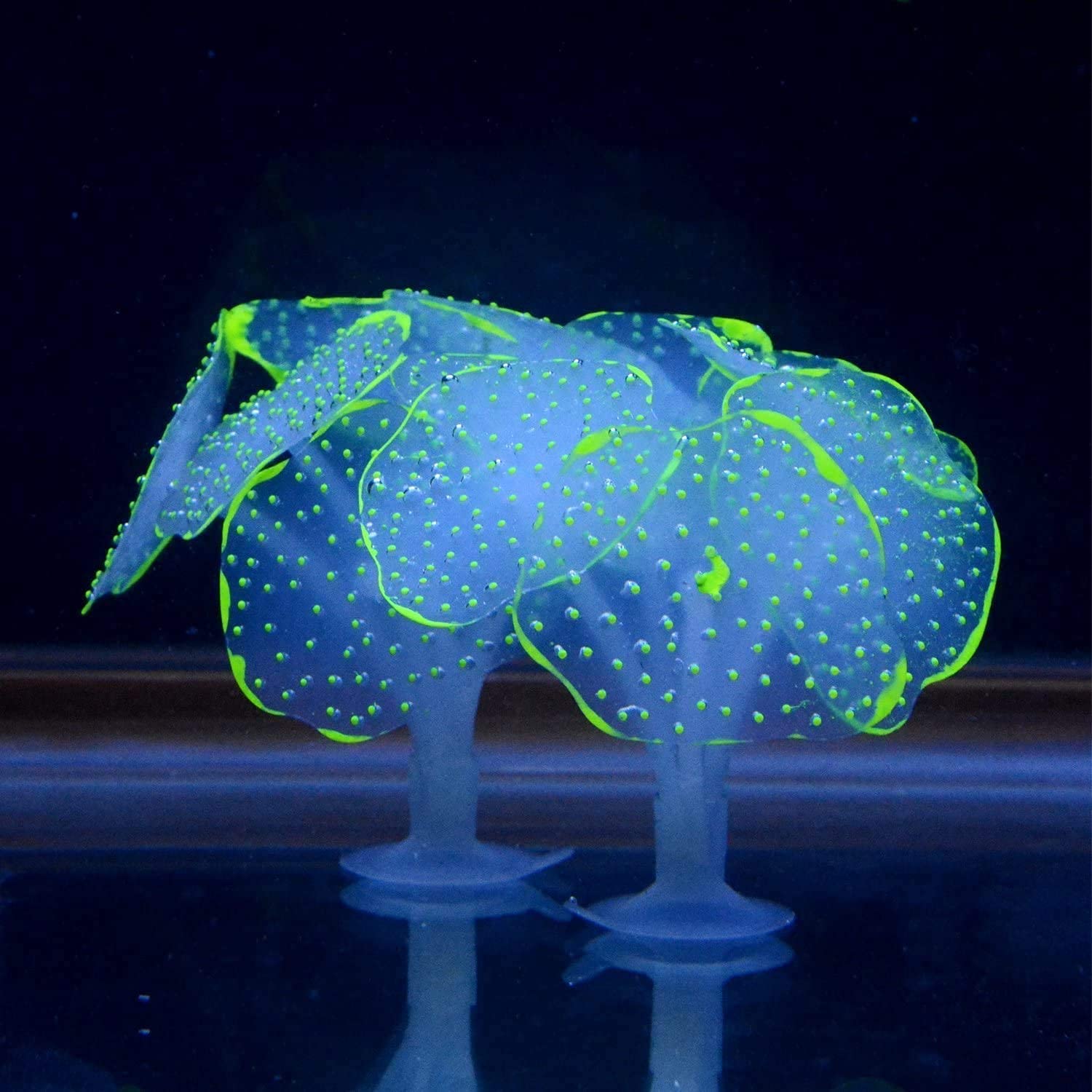 Saim Glowing Artificial Coral Ornament for Aquarium Fish Tank