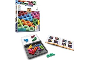 SmartGames IQ Noodles - A Travel Friendly Logic Puzzle for Ages 7 - Adult with 120 Challenges and 2 Play Modes!