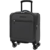 Verage Underseat Carry On Luggage with Wheels & USB Port,14 inch Wheeled Spinner Carry-on Luggages Bags for Airlines, Lightweight Overnight Suitcase for Men Women (14-Inch Compact Underseat Pro)