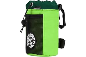 YSUJUAN Bike Cup Holder,Bike Stem Bag,Bike Water Bottle Holder,Bike Handlebar Bag,Waterproof Bicycle Frame Bag,Bike Bags for Bicycles,Bike Feed Bag,Bike Snack Bag(light green)