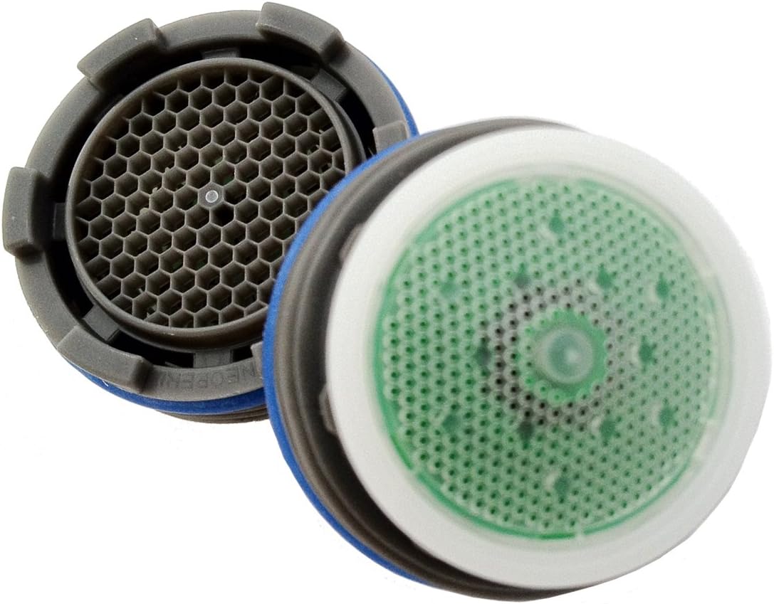 Neoperl Cache Faucet Aerator Insert with Key Perlator Aerated Stream - Low Flow Watersense by New Resources Group