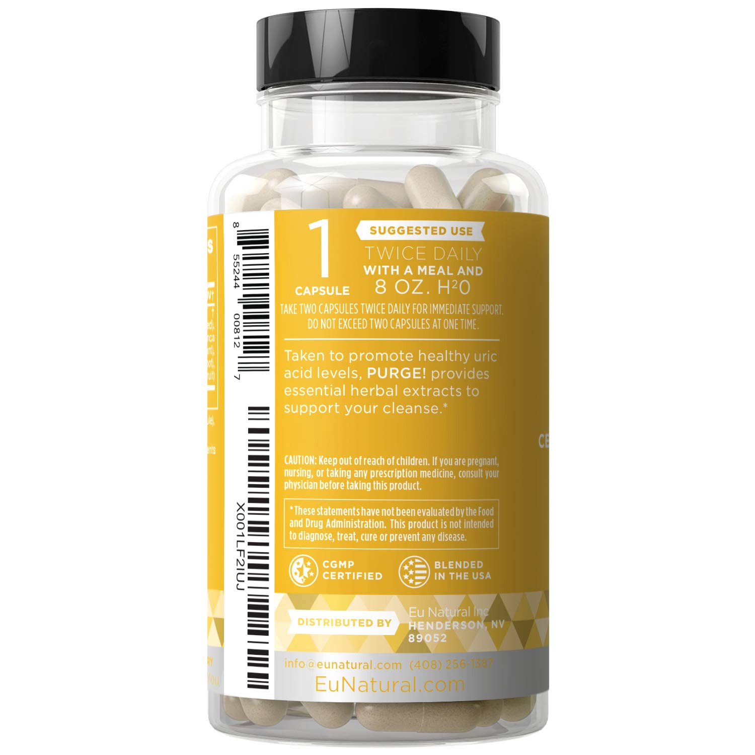 Purge! Uric Acid Cleanse & Joint Support Ready to Eat & Drink What