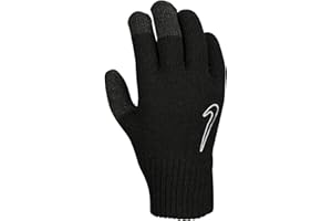 Nike 2.0 Knitted Grip Gloves (S, M) (Black/White)