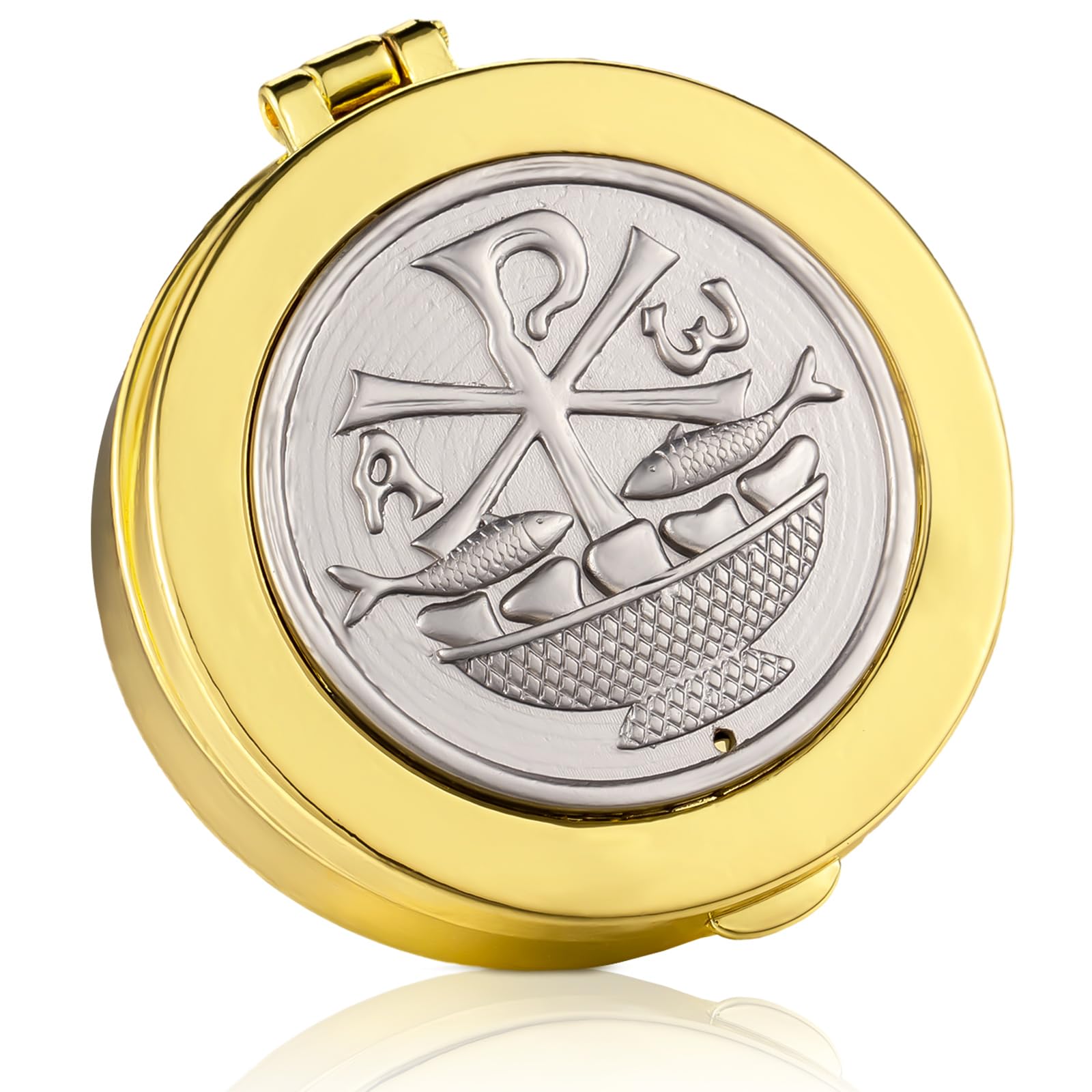 Weysat Pyx for Communion Host Catholic Polished