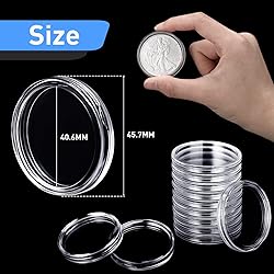 Silver Dollar Coin Case Holder for Collectors