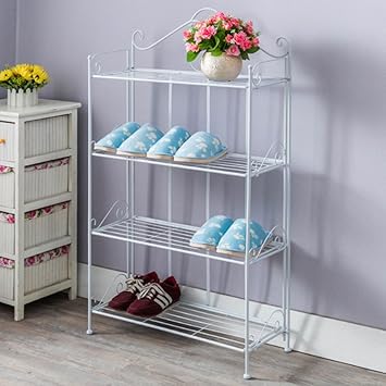 Amazon Com Dyherucvjutij Simple Shoe Rack Multilayer Modern