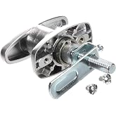 Gaylord 75584 Chrome T Door Handle with Tong