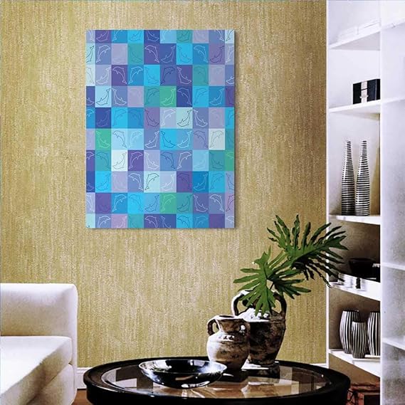 Vida Silvestre De Lona Pared Arte Unica Pinguinos De Impresion De