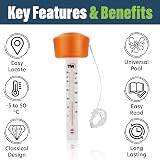Thermometer World Floating Water Thermometer for Pools, Hot Tubs & Ponds view 2