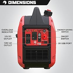 PowerSmart 2500-Watt Super Quiet Portable Inverter